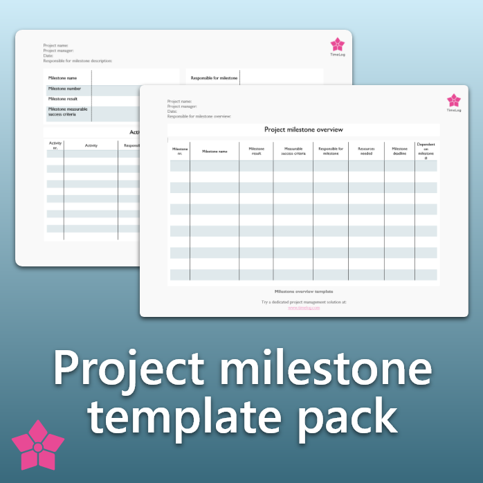 Download Project Milestone Template Pack